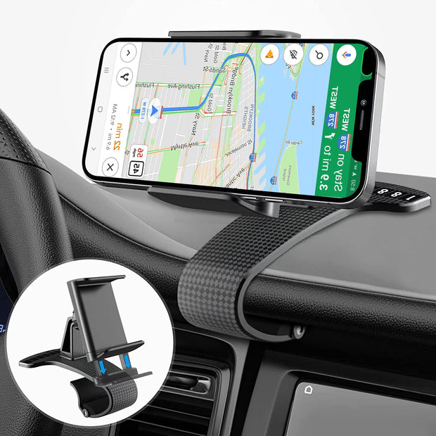 Phone Holder HUD Car Dashboard Phone stand 360° Rotation Adjustable