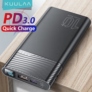 KUULAA Power Bank 10000mAh QC PD 3.0 PoverBank Fast Charging PowerBank