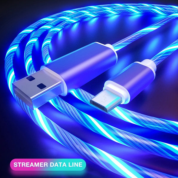 Glowing Cable Mobile Phone Charging Cables