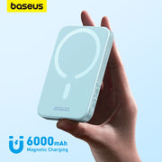 Baseus 20W Magnetic Wireless Charging 6000mAh Power Bank